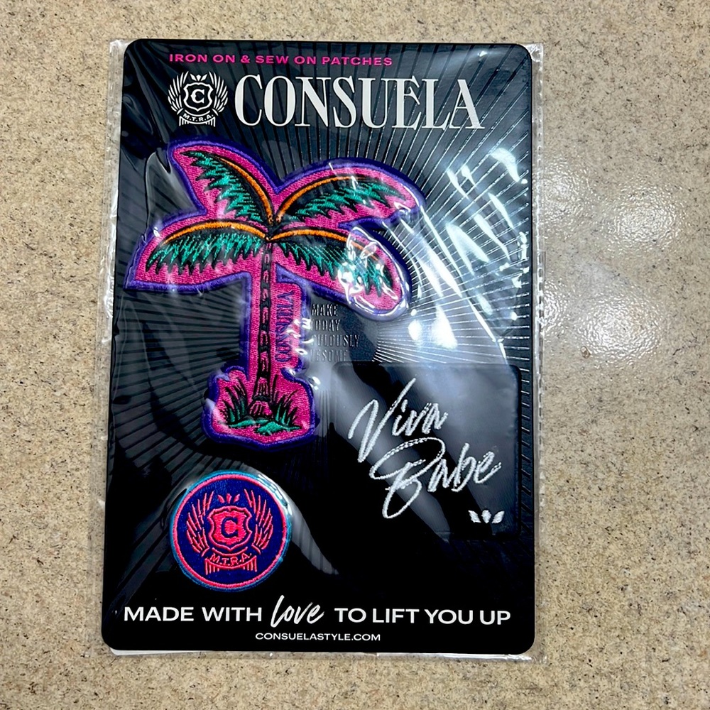 Consuela Iron On & Sew On Patches